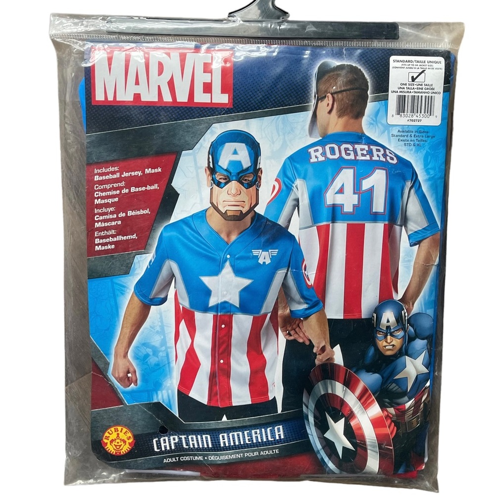 Captain America Marvel Halloween Costume